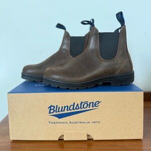 Blundstone Women's Thermal Chelsea Boots - Antique Brown Size 7 US Women 4 AU/UK